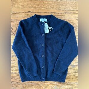 Rachel Riley Navy Cashmere Cardigan 4T NWT